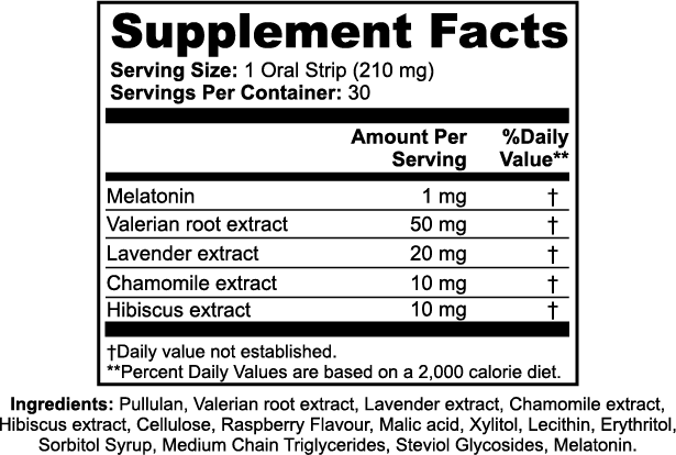 DeepSleep Strips (Fall asleep faster and stay asleep)