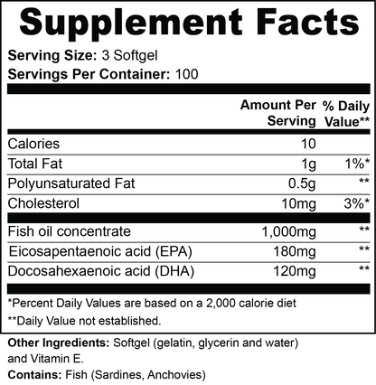 Arctic Omega-3 (Premium Fish Oil)