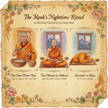 Monk's Night Ritual (Himalayan Sleep Formula)